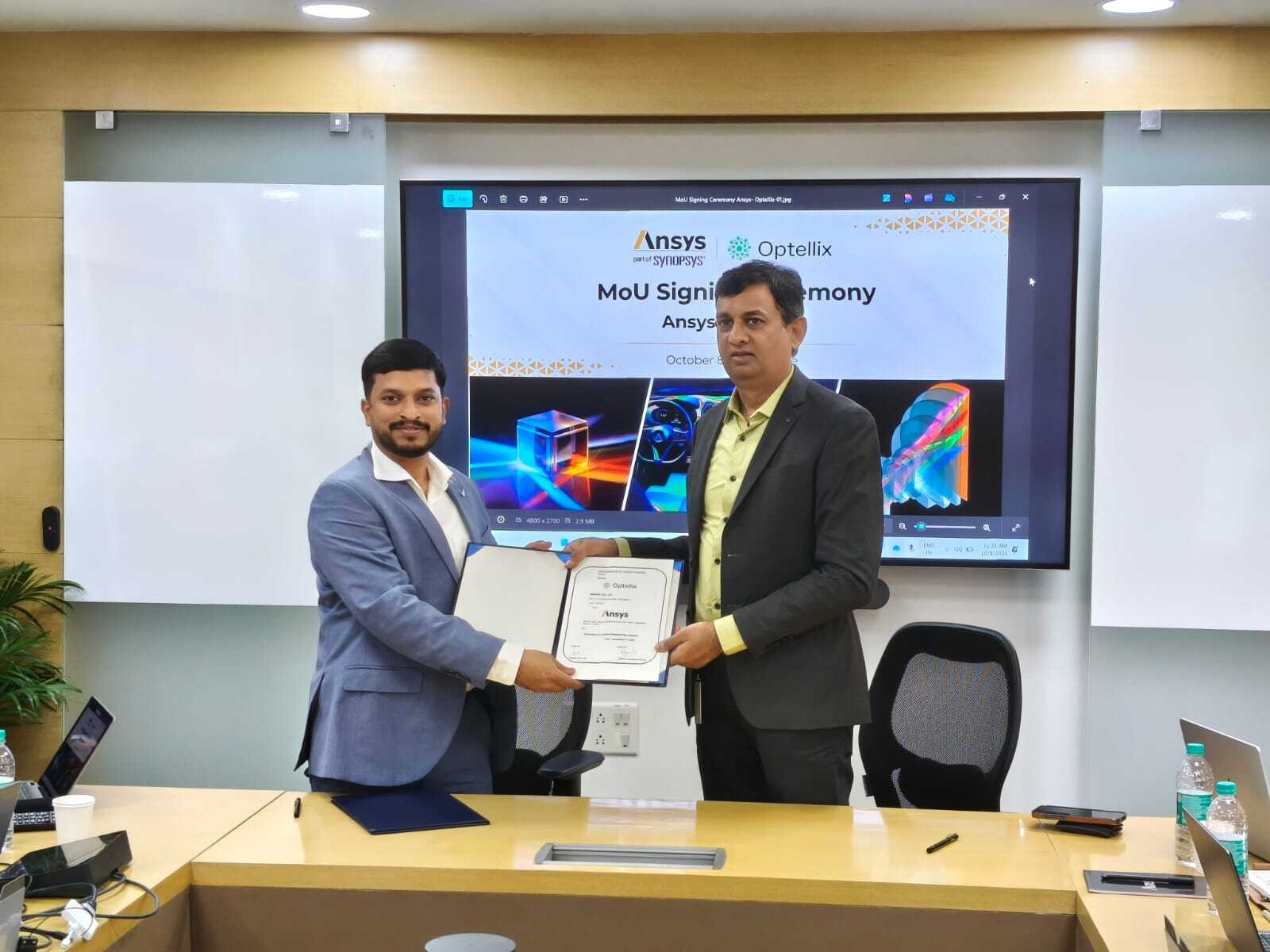Optellix Enters Strategic Technology Collaboration with Ansys to Advance Optical and Photonics Simulation